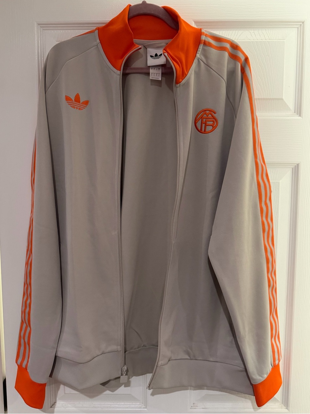 adidas Bayern Munich OG Track Top Jacket Beige JZ2735 Select SZ XXL